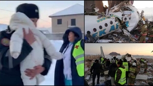 Miracol! Bebeluș scos în viaţă din epava avionului prăbuşit în Kazahstan