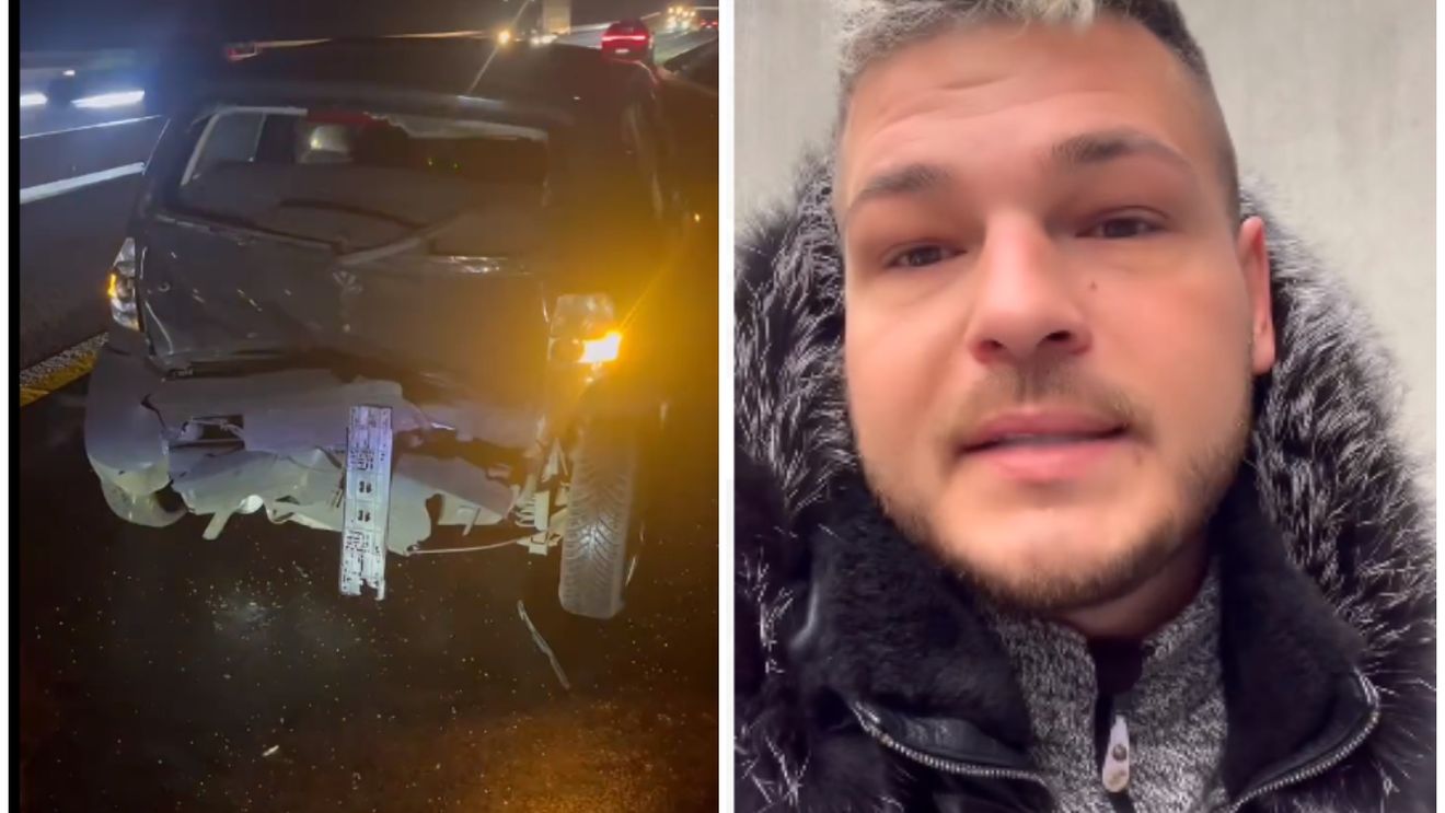 Răzvan Botezatu, implicat într-un grav accident rutier! Mașina în care se afla a fost făcută praf: „Nu am știut ce se întâmplă”
