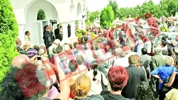 Mormantul miliardarului Dragan, pazit de bodyguarzi