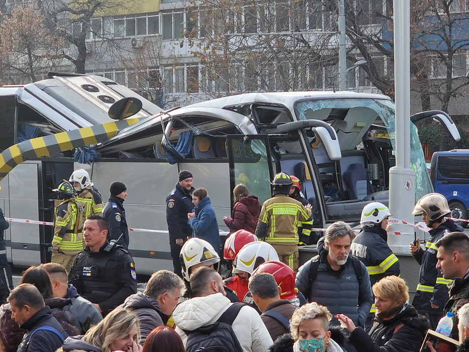 Accident Pasajul Unirii. Sursă foto: social media