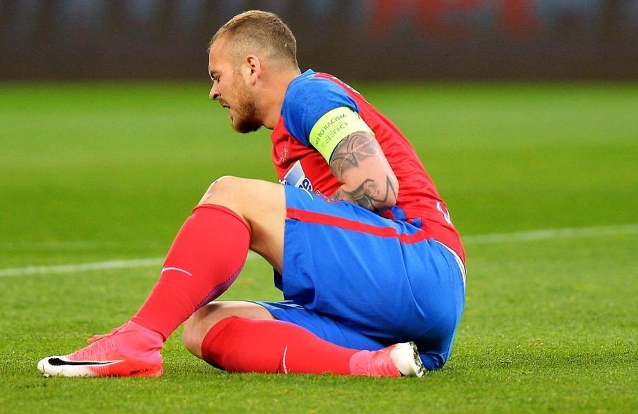 Denis Alibec suferă pe terenul de joc
