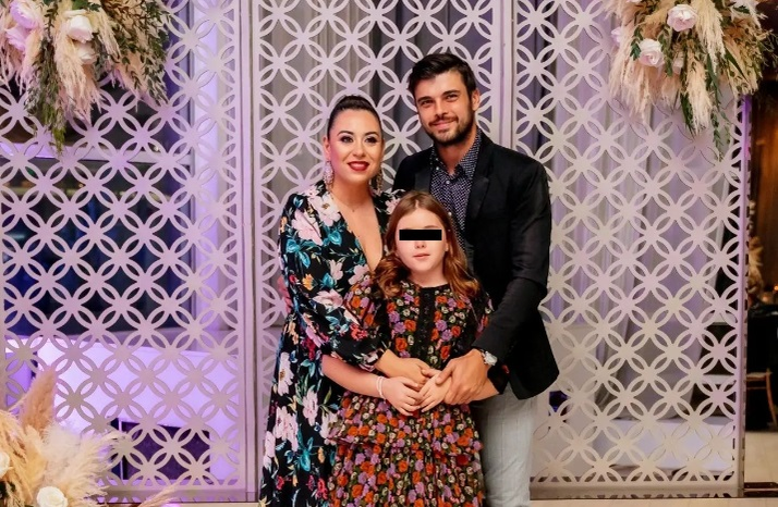 Oana Roman, Marius Elisei și Isabela / Foto: Instagram