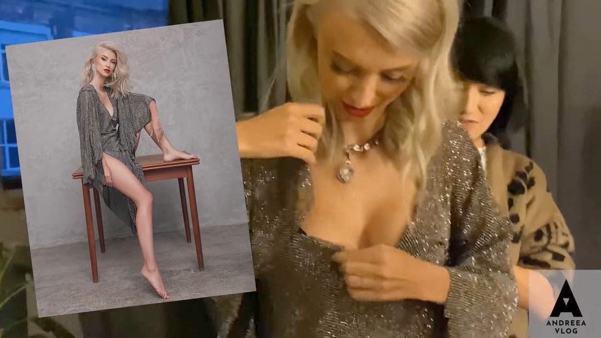 Andreea Bălan s-a dat de gol pe platourile de filmare în legătură cu problemele pe care le are cu George Burcea: “Balamucul de acasă”