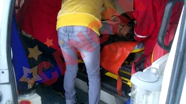 Gravida scoasa din nameti cu jandarmii