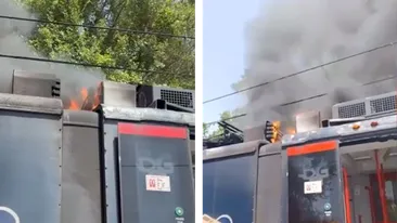 Clipe de groază pentru turiștii din Italia: un tren a luat foc! 2 români fac dezvăluiri cutremurătoare: ”Oamenii au început să se panicheze”