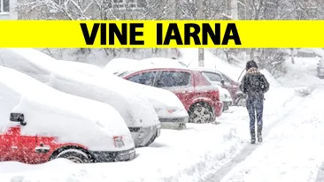 ANM a modificat prognoza meteo! În orele următoare vina iarna în România