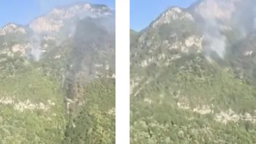 Este cod roșu de incendii în România! Sute de hectare, cuprinse de flăcări în Caraș-Severin