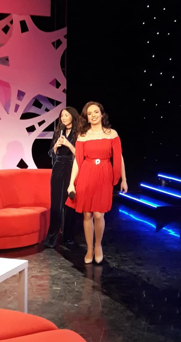 Raluca Blejuşcă, ex-Angels, apariție surprinzătoare la TV! Și-a adus cei 5 copii într-un platou de televiziune