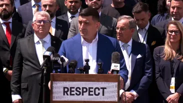 George Simion, primele declarații înainte de EXIT POLL-ul de la ora 21:00: „Pe toți românii îi rog să ne ajute în acest efort”