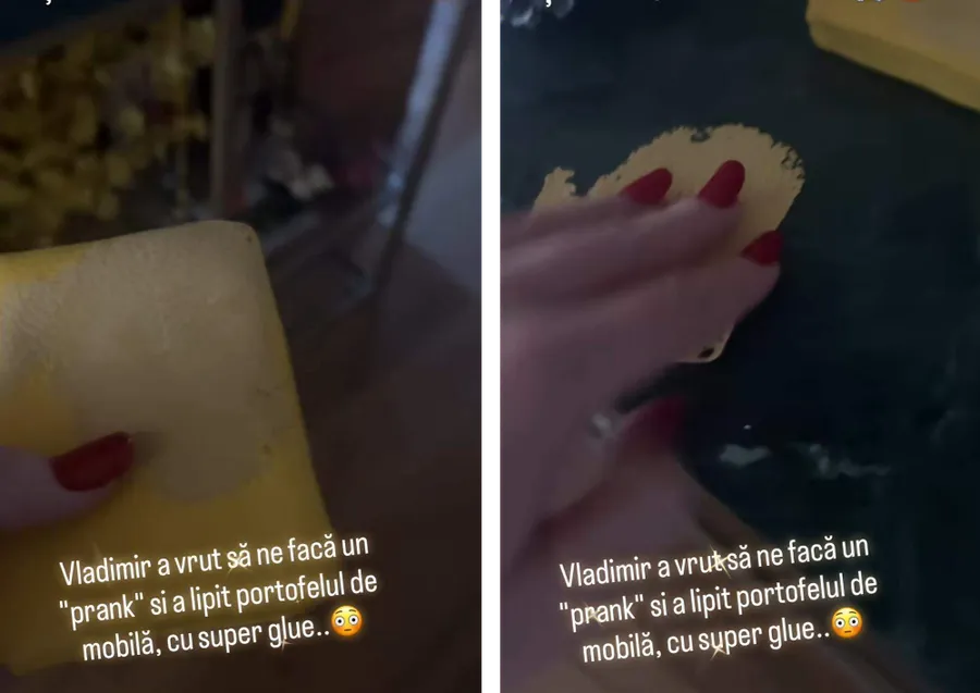 Mirela Vaida a rămas fără portofel și cu mobila stricată în urma farsei lui Vladimir