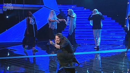Concurentul psihedelic! Nimeni nu a inteles ce a vrut sa transmita Calin la "Romanii au talent". Mihai Petre: "Devii usor penibil"