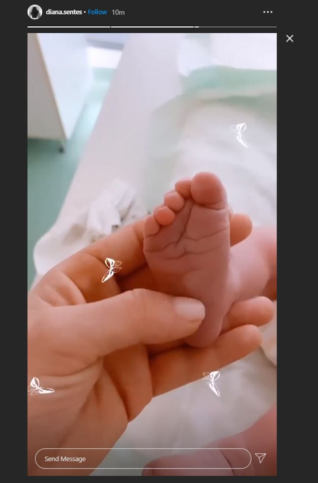 Diana Senteș a născut o fetiță superbă. Antrenoarea de fitness a publicat primele imagini cu mica ei prințesă | FOTO & VIDEO