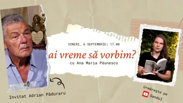 Adrian Păduraru, protagonistul filmului Declarație de dragoste, s-a destăinuit la „Ai vreme să vorbim” - singurul podcast de muzică folk și poezie