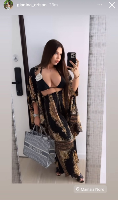 Gianani Crișan, iubita lui Pescobar/ sursă foto: Instagram