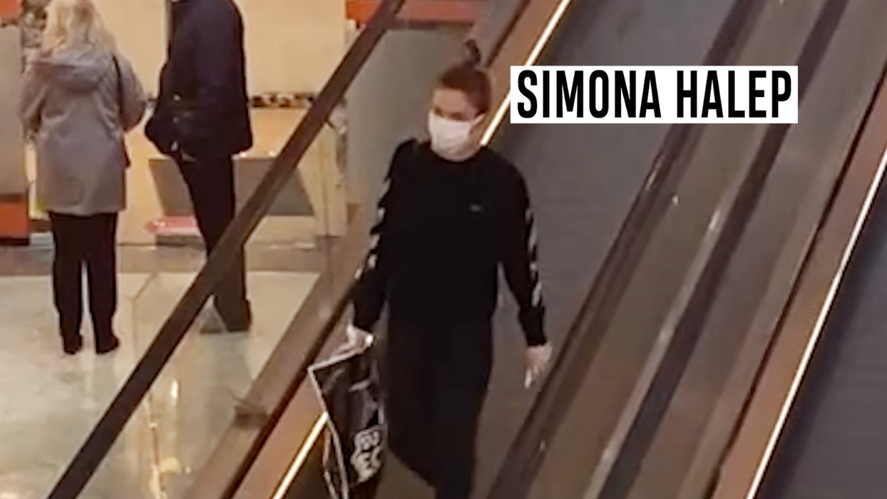 Simona Halep a fost la cumpărături singură