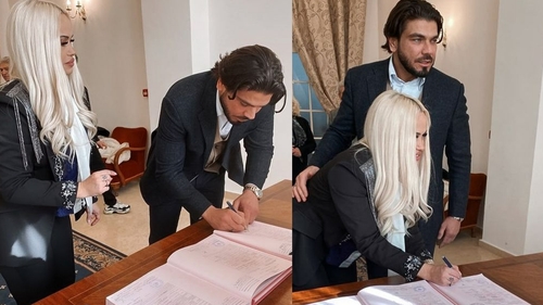 Bucurie fără margini în familia Andei Adam! Artista s-a căsătorit cu actualul său iubit, Yosif Mohaci