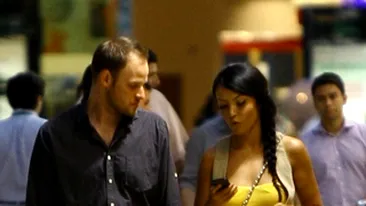 Andreea Mantea a primit un SMS care l-a enervat pe iubitul ei