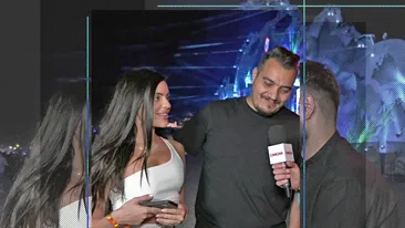 Matinalul de la Kanal D și-a lăsat soția acasă și a apărut cu o brunetă la Neversea! Bursucu: “Ea este Diana!”