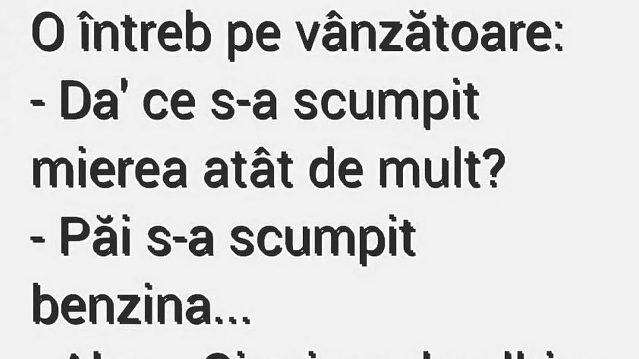 BANC | Da' ce s-a scumpit mierea atât de mult?