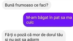 BANC | Două poze de "noapte bună"