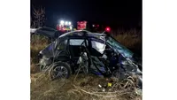 Accident grav în Dâmbovița! Doi oameni au murit pe loc, iar patru copii au fost răniți