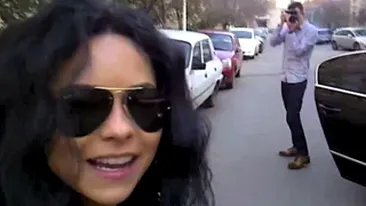 VIDEO Inna s-a facut vanatoare de paparazzi! Vezi cum i-a demascat in plina strada!