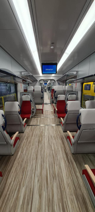 Trenul va ajunge la București pe 5 decembrie 2023 / sursă foto: Facebook