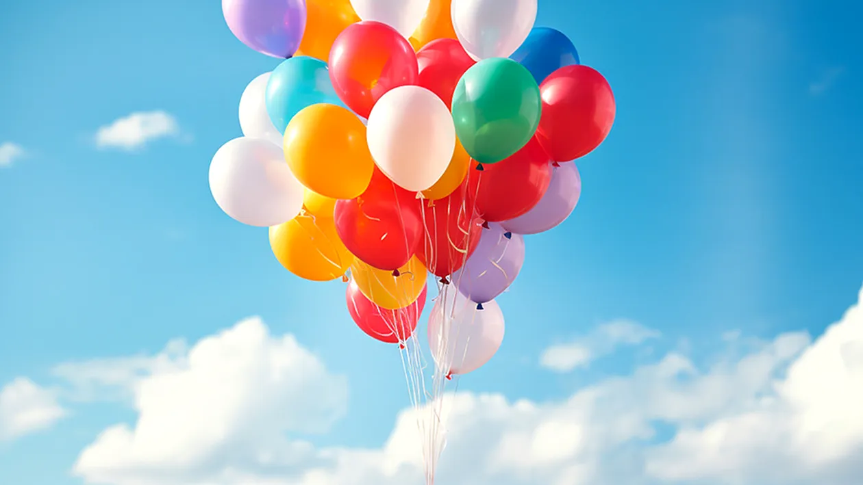 (P) Copiii și baloanele－sufletul oricărei petreceri