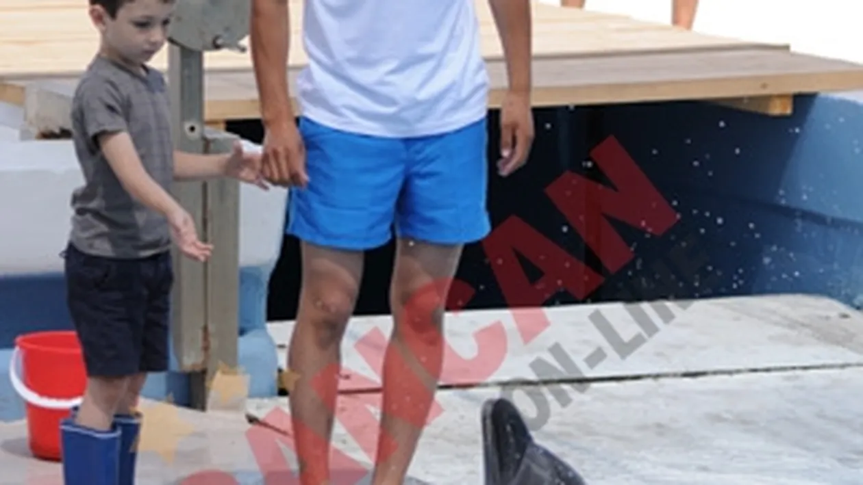 Delfinul Pei-Pei e gelos pe antrenor!