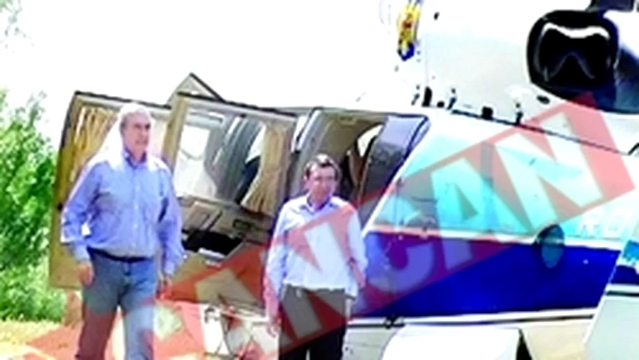 Tariceanu a avut necazuri cu elicopterul SRI