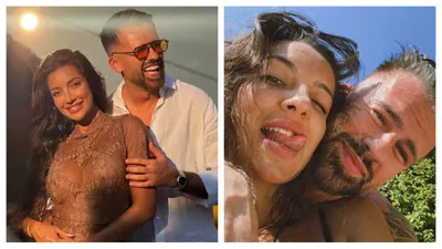 Cea mai romantică imagine cu Florin Ristei și iubita sa. Cei doi s-au sărutat pasional