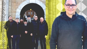Imagini exclusive cu Victor Ponta, în pelerinaj pe Muntele Athos