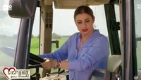 Anamaria Prodan, călare...pe tractor. Experienţa inedită trăită de soţia lui Reghe, la ţară!