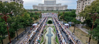 Bucureștiul, în CARTEA RECORDURILOR! Ciucu: „A fost o mare sufragerie aici, în centrul orașului”