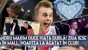 Alexandru Maxim duce viata dubla! Ziua iese cu iubita in mall, noaptea la agatat in club!