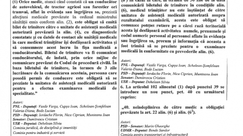 Parlamentarii impun prin lege noi obligații medicilor români. Amenzile  vor fi amețitoare