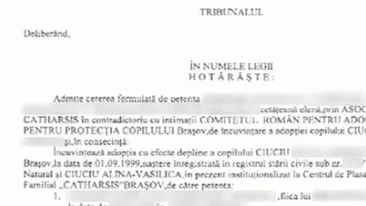 VIDEO Iata actul care dovedeste ca Adina Barbu a nascut un baietel