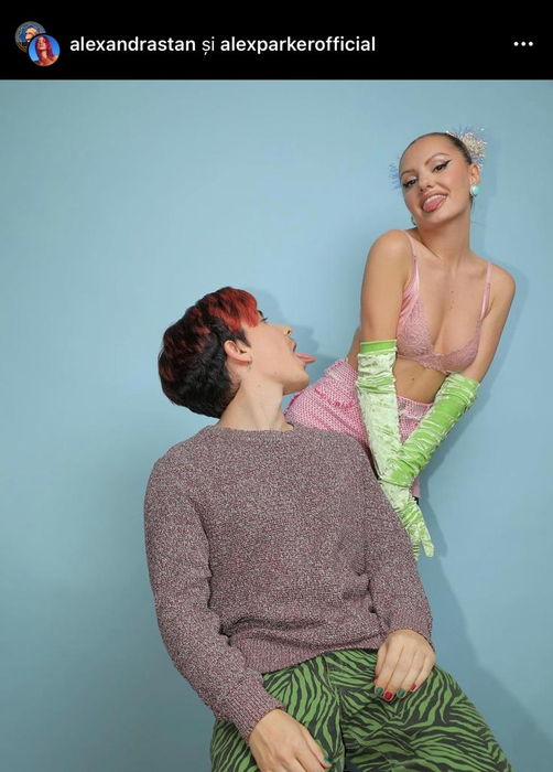 Cu cine s-a ”combinat” Alexandra Stan