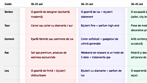 Tabel exclusiv pentru femei | Ce cadou vei primi de la Moș Crăciun, în funcție de zodie și de vârstă