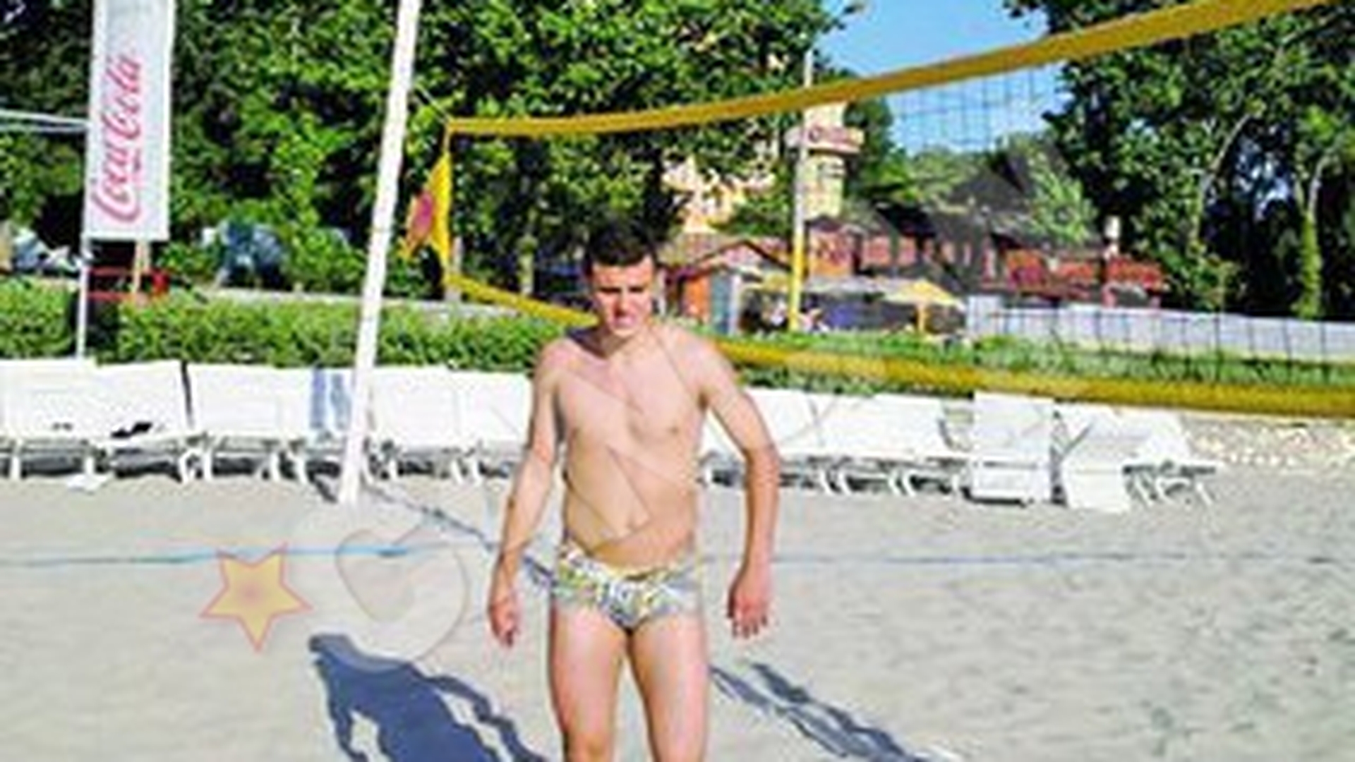 Junior Moraes se pregateste de Steaua cu alcool si volei pe plaja