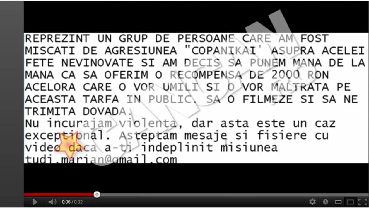 Copanika in pericol! Vezi ce recompensa s-a pus pe capul batausei din Braila!