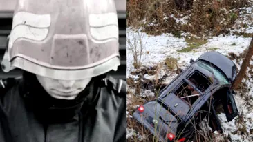 Cea mai grea intervenție din viața unui pompier din Brașov. Chemat la accidentul unde fiica lui s-a stins