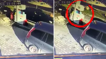 De râsul curcilor! Un șofer de 35 de ani din Strehaia a plecat cu tot cu pompă, după ce a alimentat într-o benzinărie din Deveselu