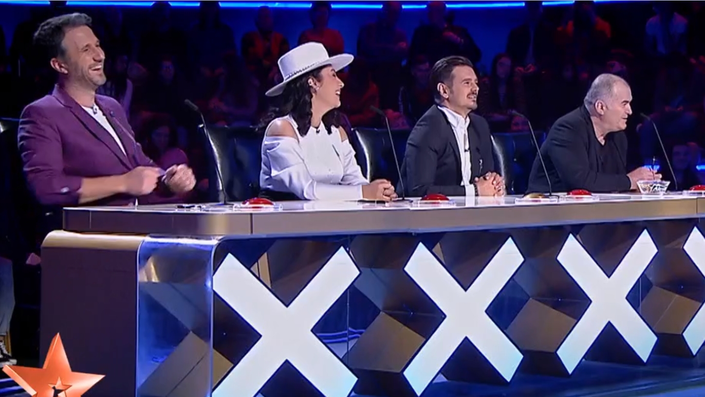 Românii au talent. Călinescu nu a mai rezistat, Andra a roșit: ”Cum s-o bagi din prima...” Jurații și publicul s-au tăvălit de râs VIDEO
