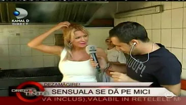 Simona Sensual a invatat sa faca mici de la Cocosatu'! Uite-o in actiune