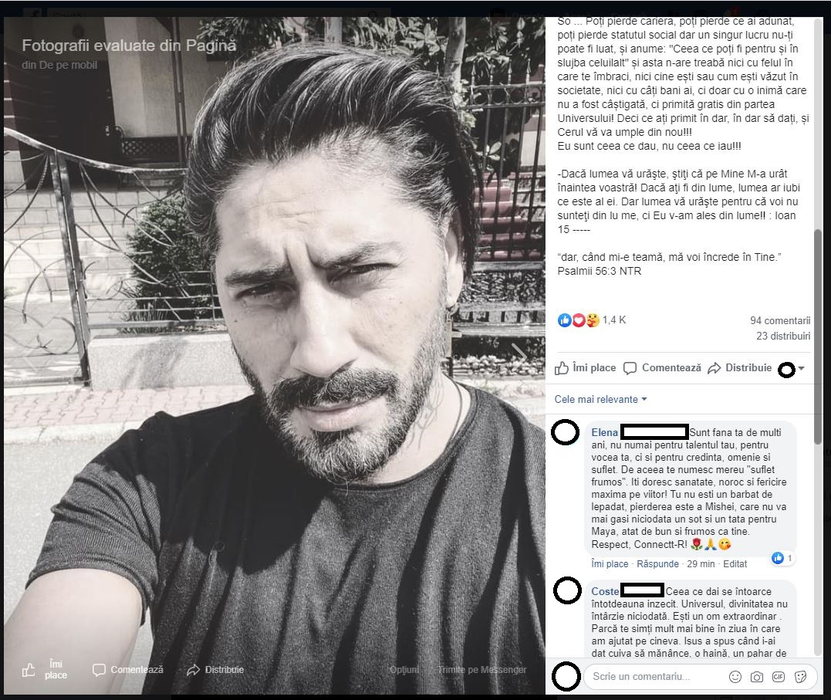 Connect-R, declarații cutremurătoare despre boala cu care s-a luptat mult timp în secret: “Poți pierde ce ai adunat”. Ce a spus despre fosta soție, Misha