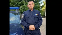 El este polițistul-erou care a salvat trei oameni dintr-un autoturism cuprins de flăcări! Marian se afla în timpul liber, dar a intervenit imediat