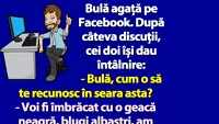 BANC | Bulă agață pe Facebook