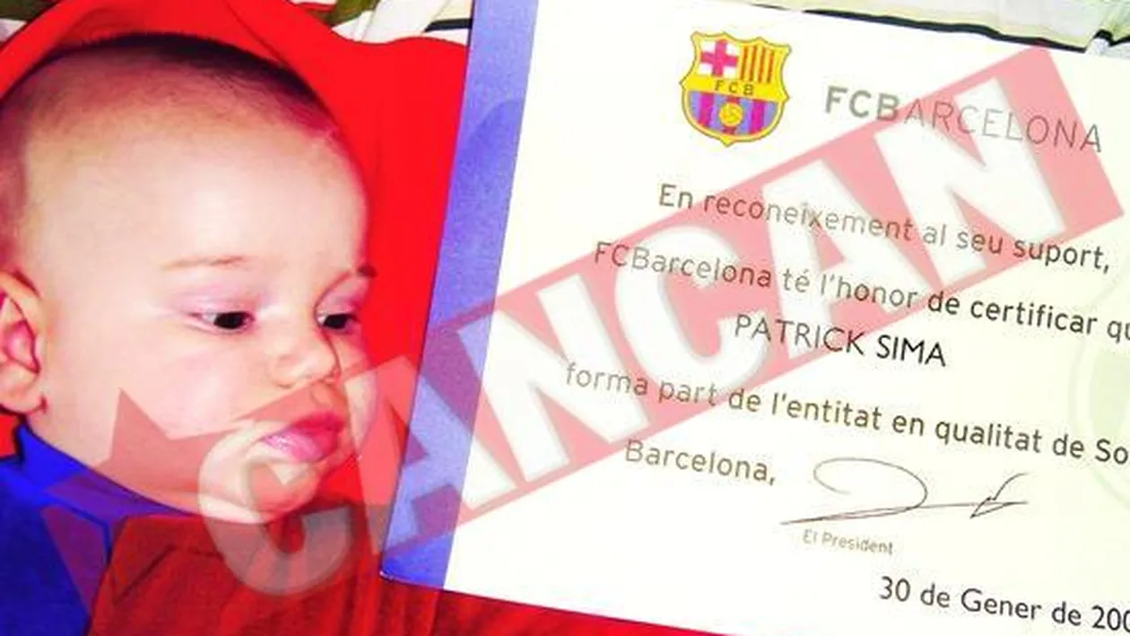 Cel mai tanar cotizant al Barcelonei este roman