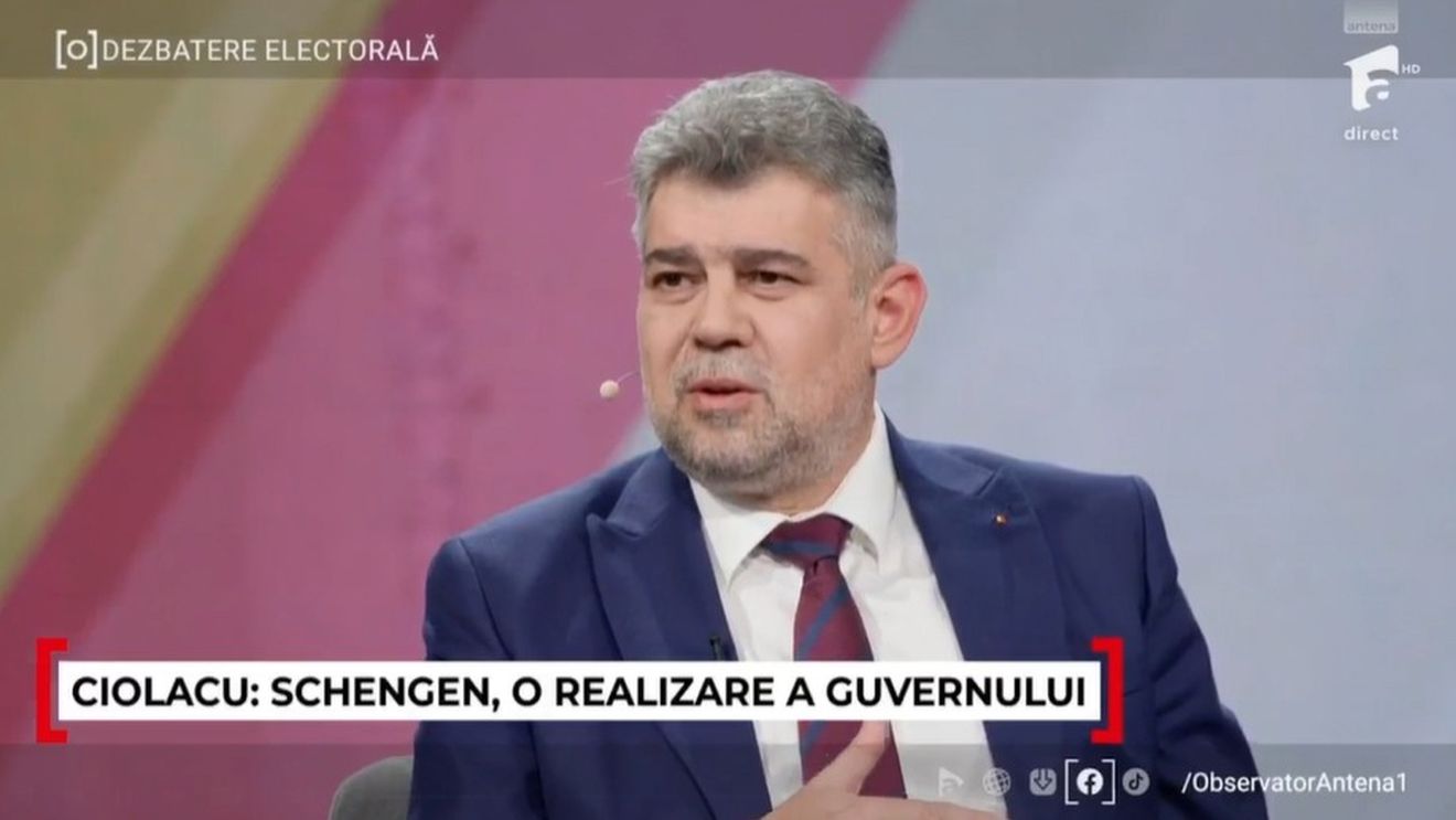 Marcel Ciolacu: „Am spart zidul. România, de la 1 ianuarie, este în spațiul Schengen, și terestru”